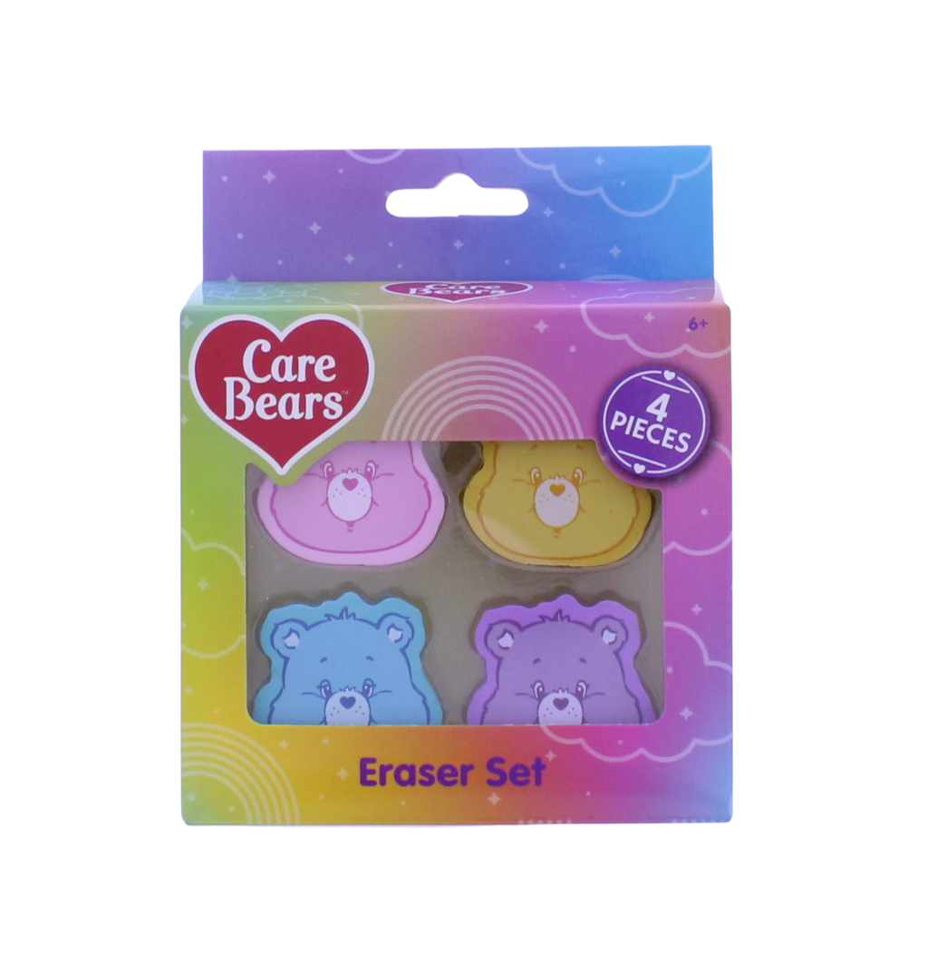 Care Bears Eraser Set