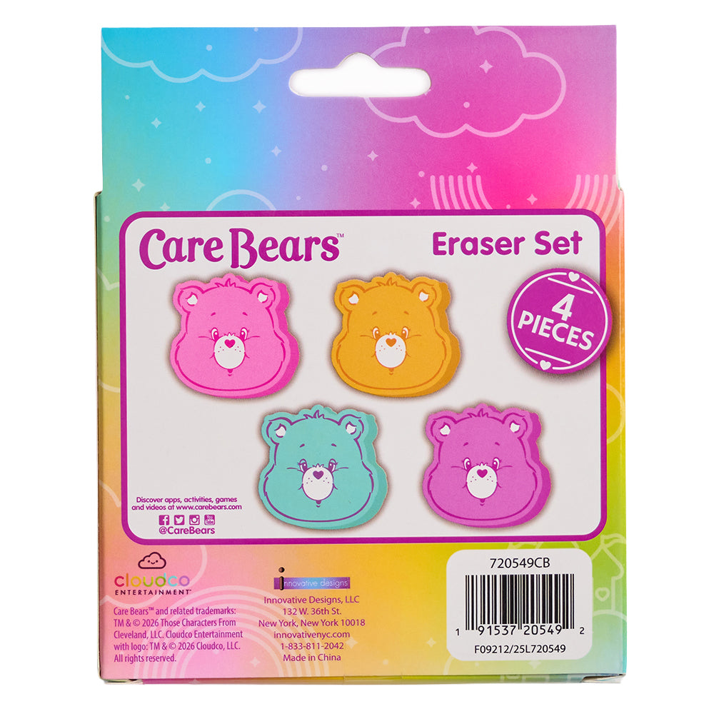 Care Bears Eraser Set