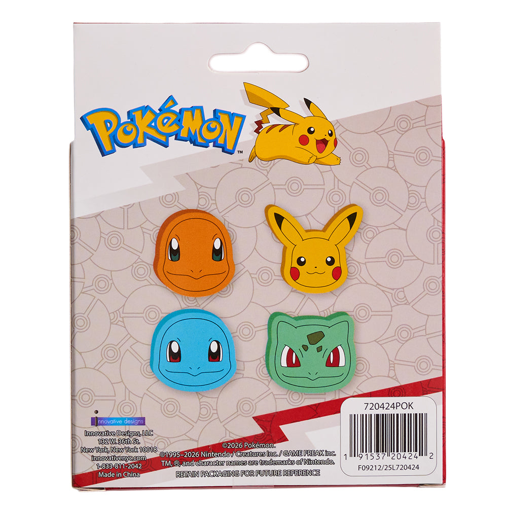 Pokemon Eraser Set