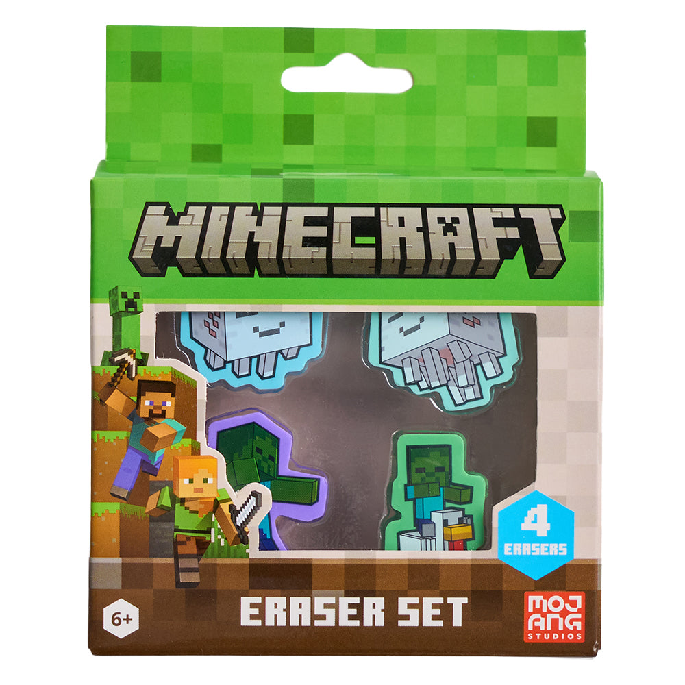 Minecraft Eraser Set