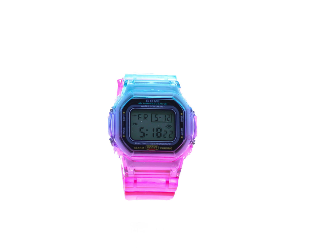 Rainbow Digital Watch