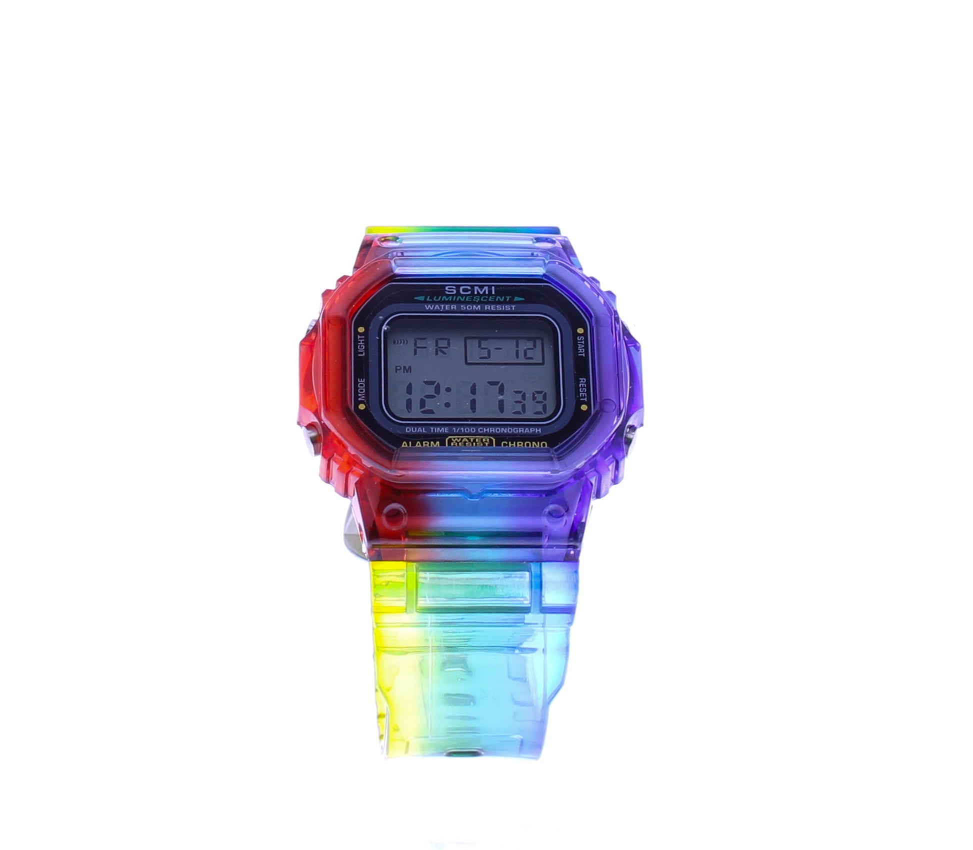 Rainbow Digital Watch