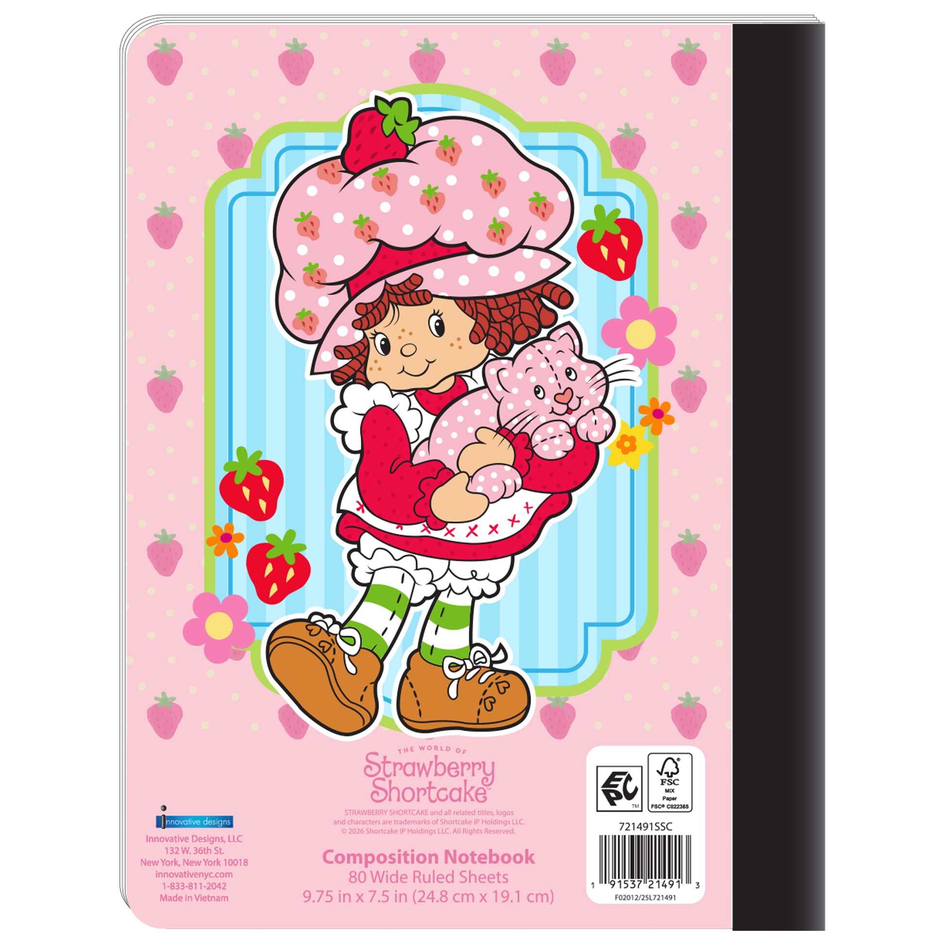 Strawberry Shortcake Notebook