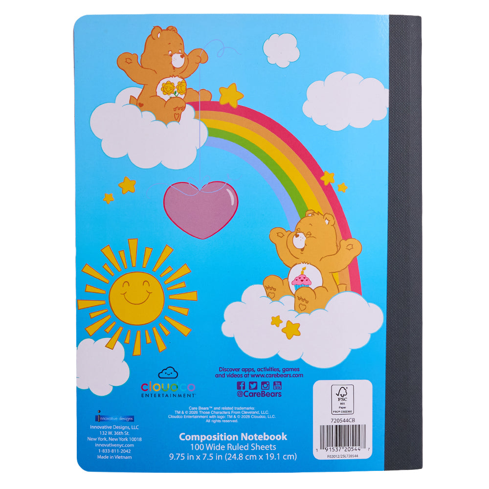 Care Bears Notebook