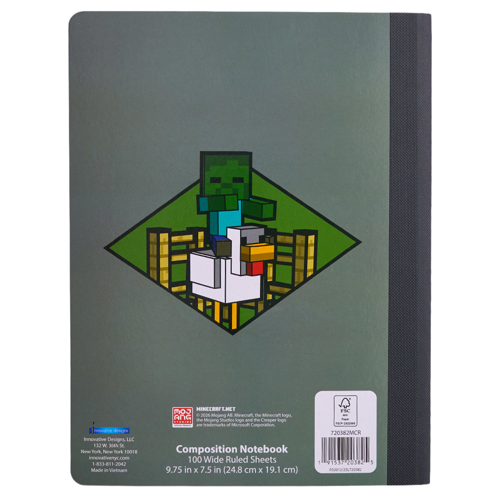 Cuaderno de composición de Minecraft