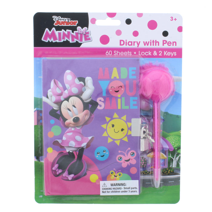 Minnie Mouse Diary with Pen