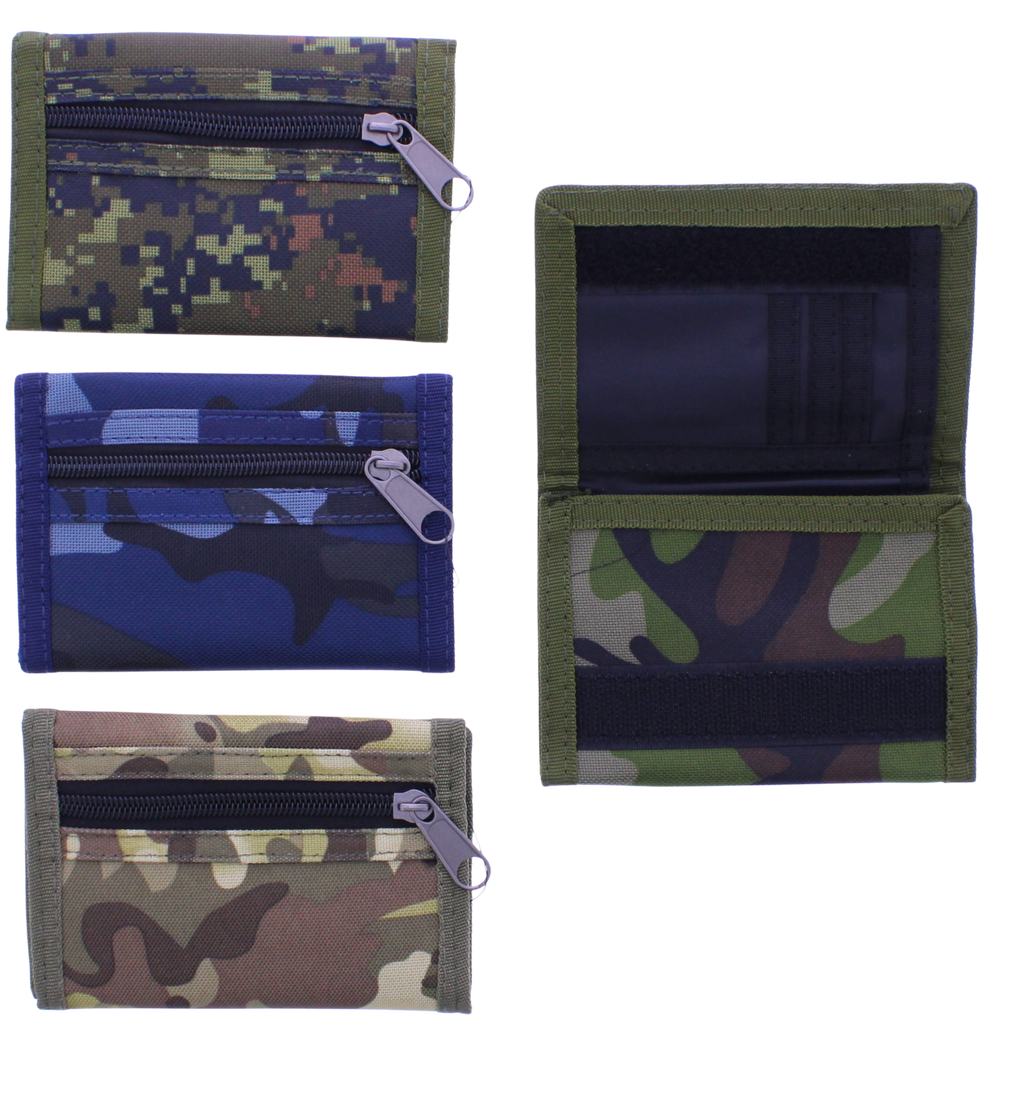 Camo Trifold Wallet