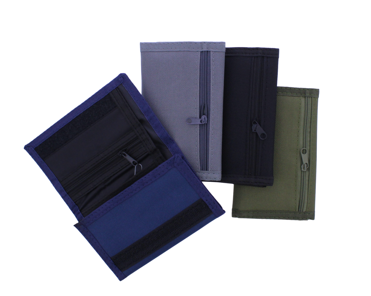 Trifold Velcro Wallet
