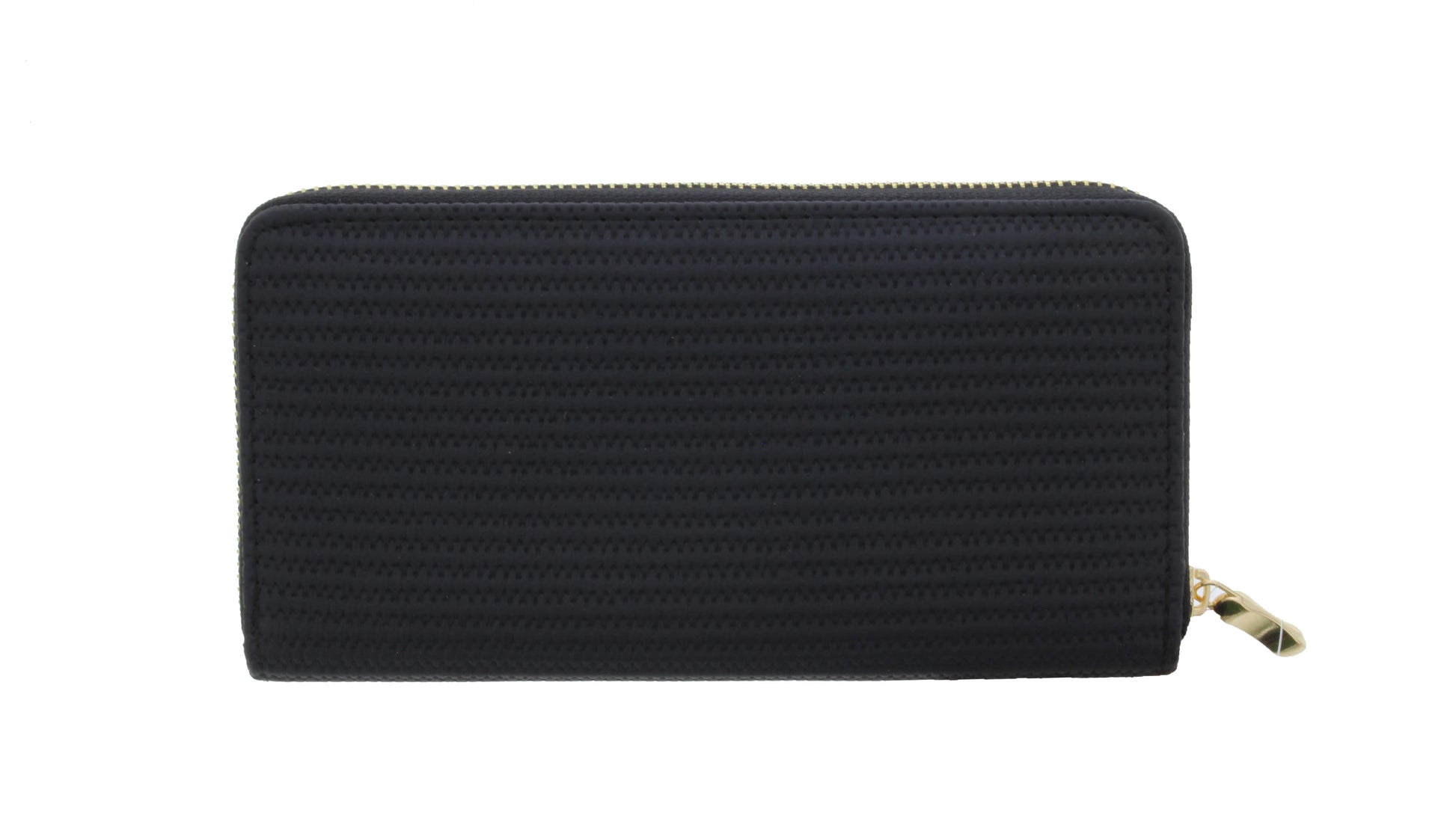 Embossed Rectangular Zipper Wallet