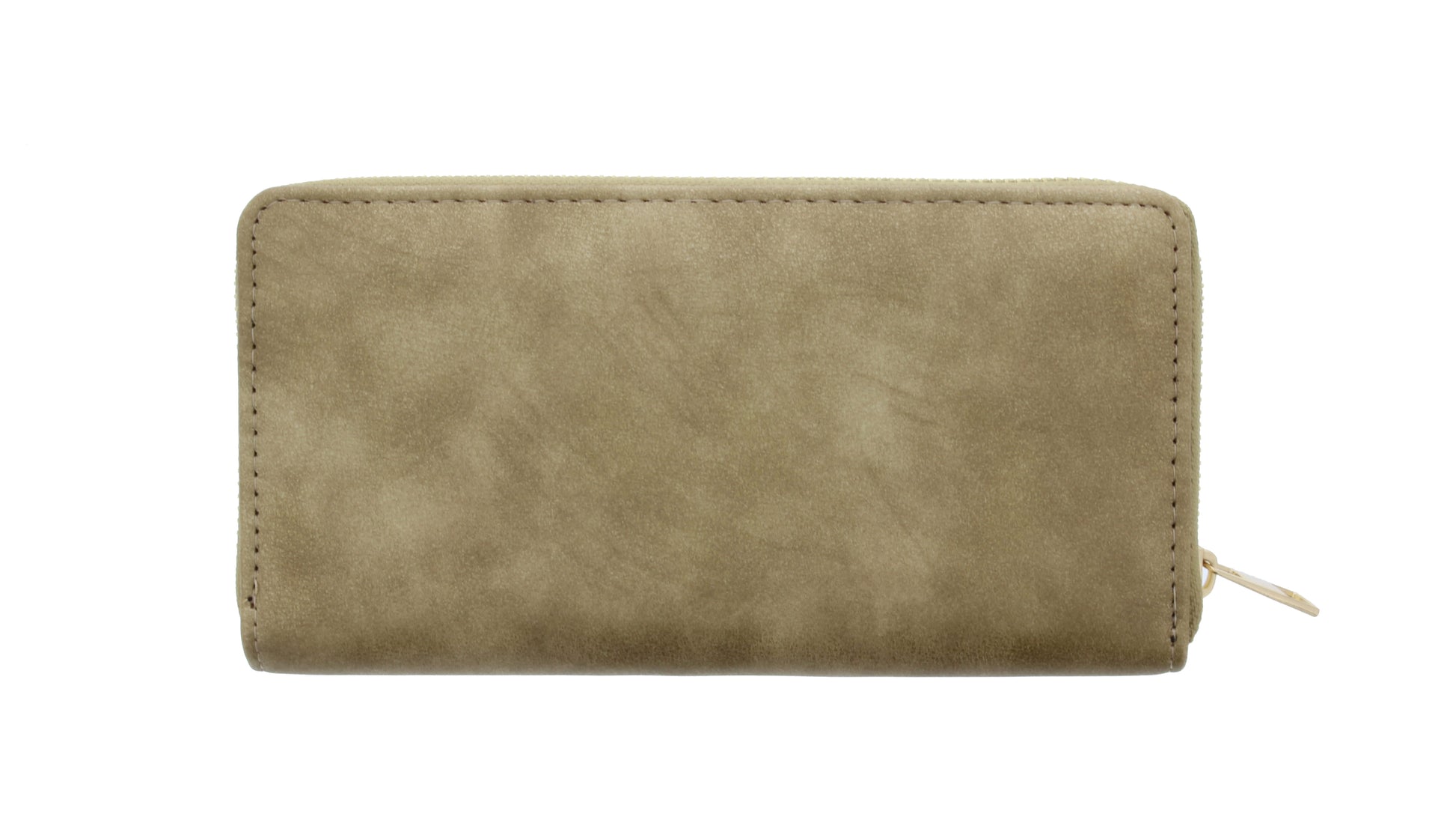 Metallic Color Zipper Wallet