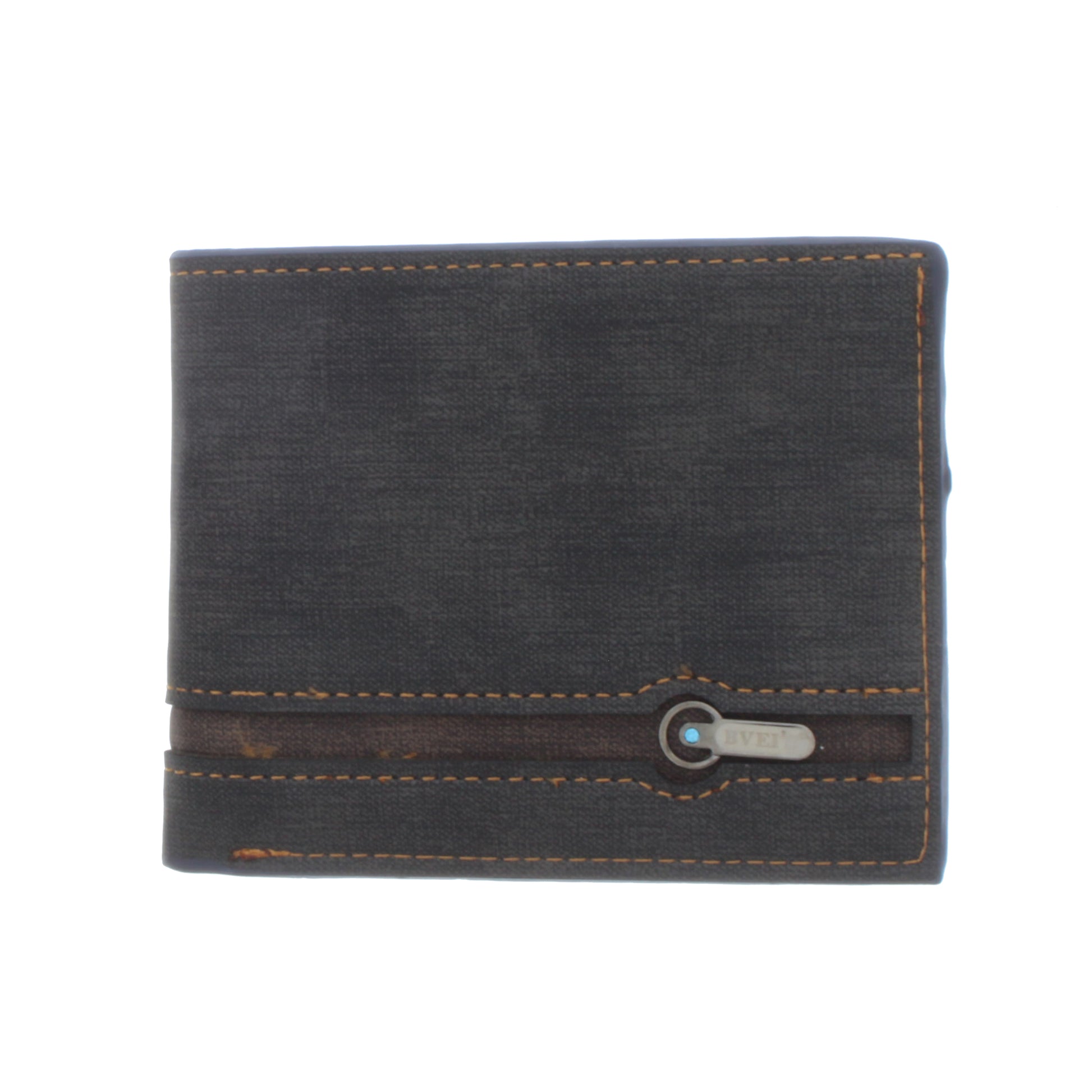 Two Tone Suede Wallet