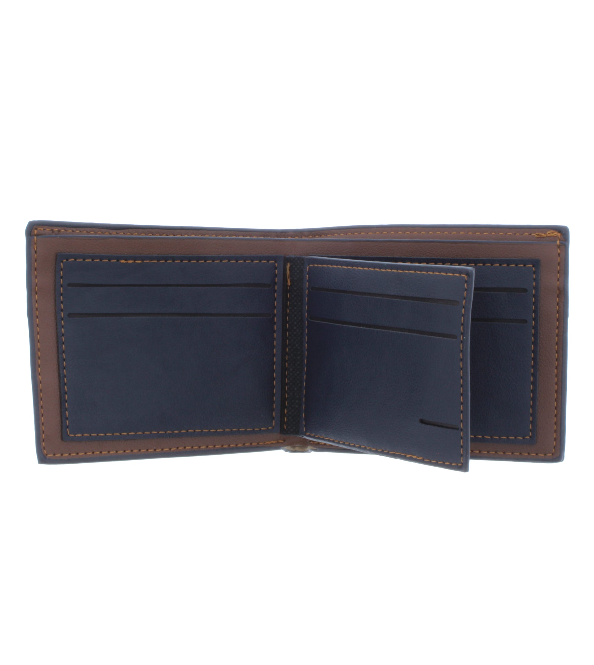 Two Tone Suede Wallet