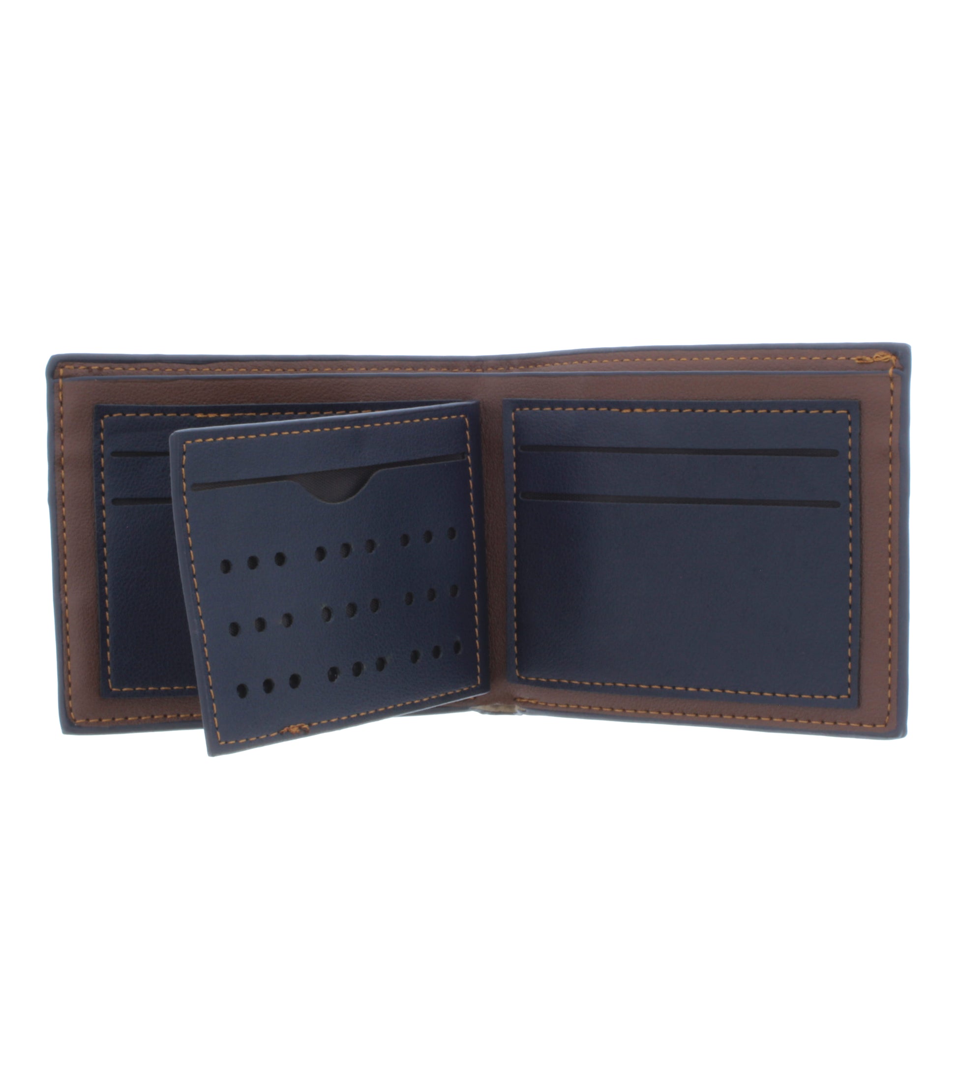 Two Tone Suede Wallet