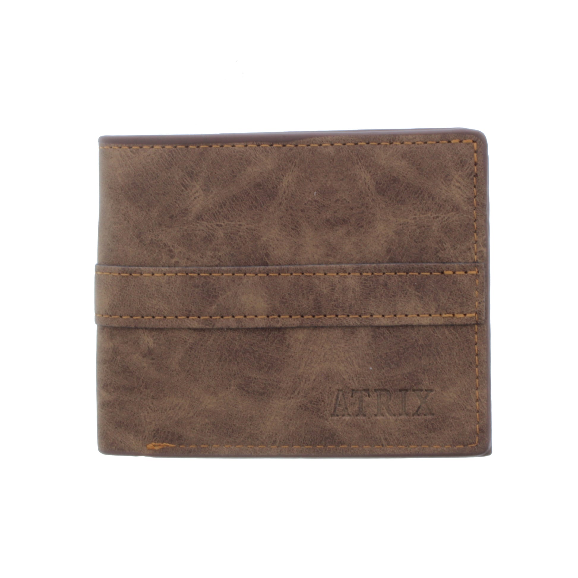 Small Bi Fold Synthetic Leather Wallet