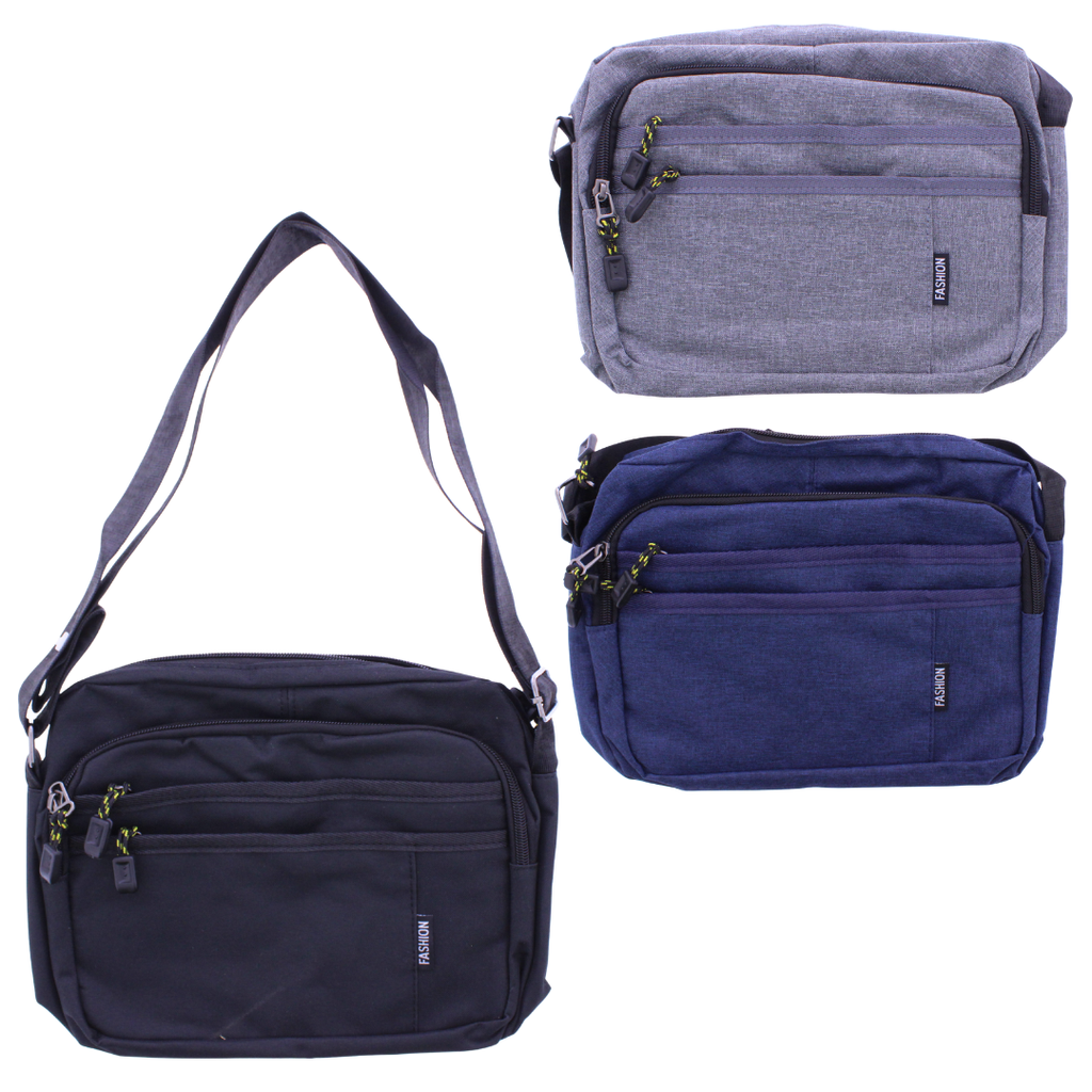 Multi-Pocket Crossbody Shoulder Bag