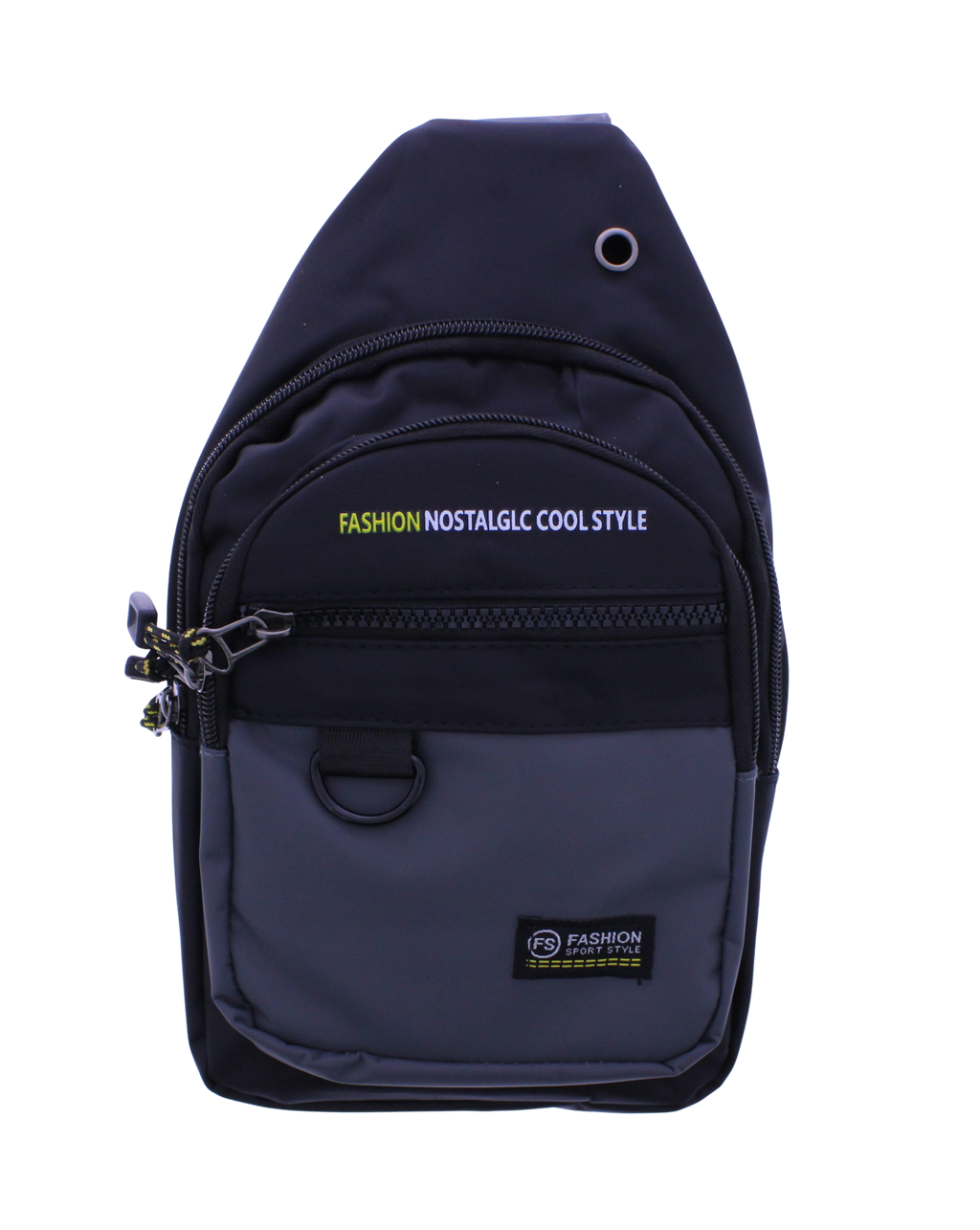 Two-Tone Crossbody Sling Bag
