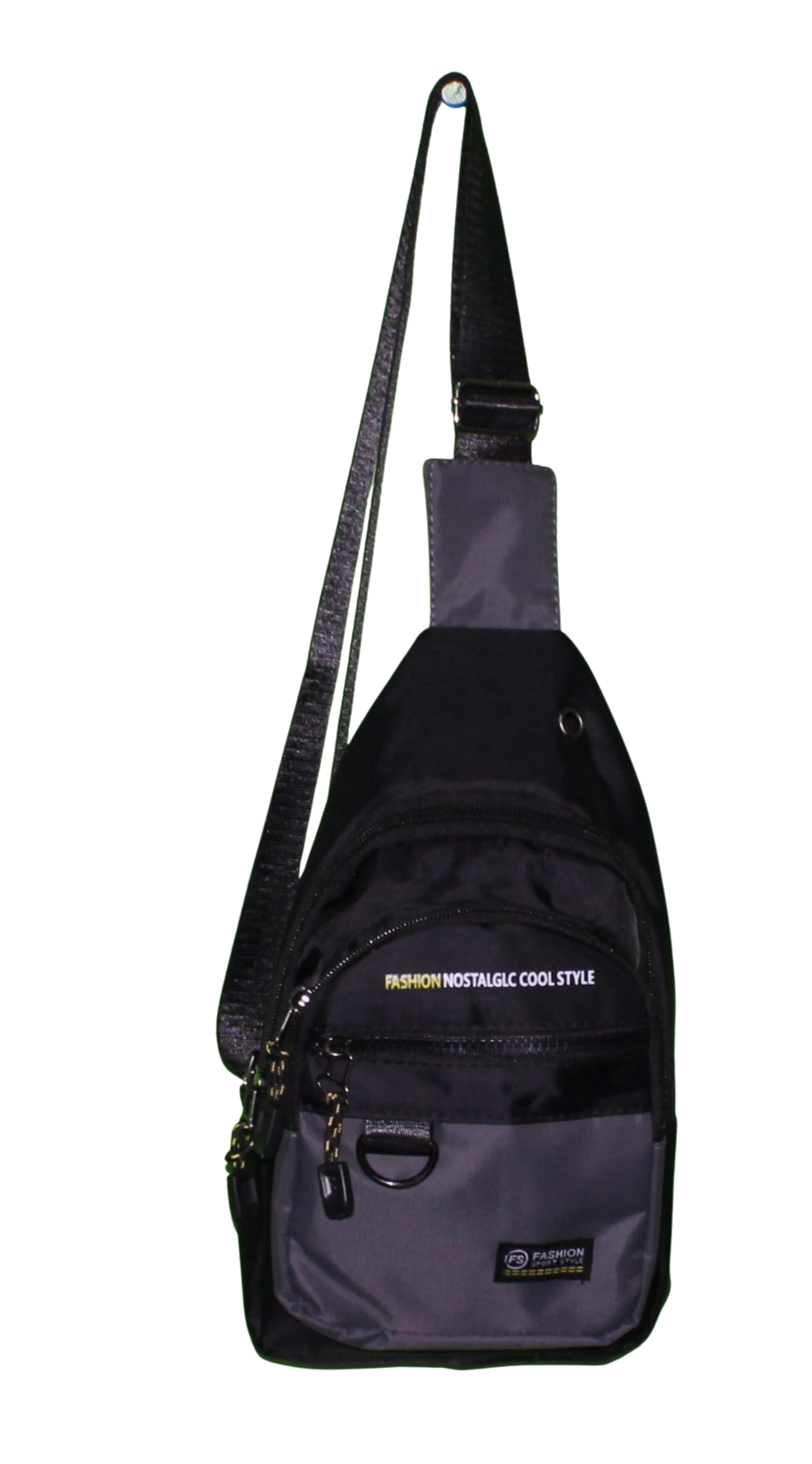 Two-Tone Crossbody Sling Bag