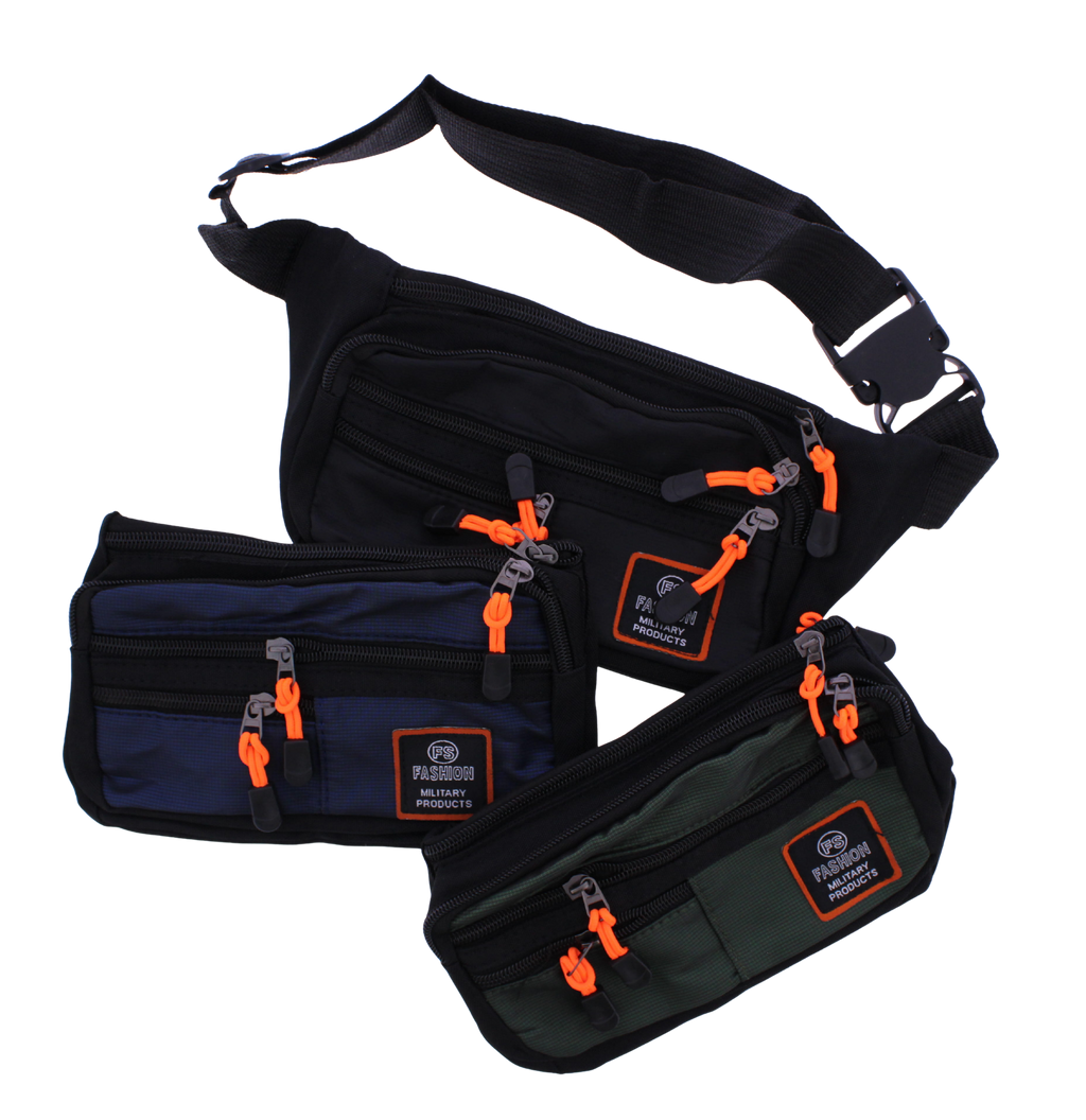 Compact Four Pocket Waist Bag
