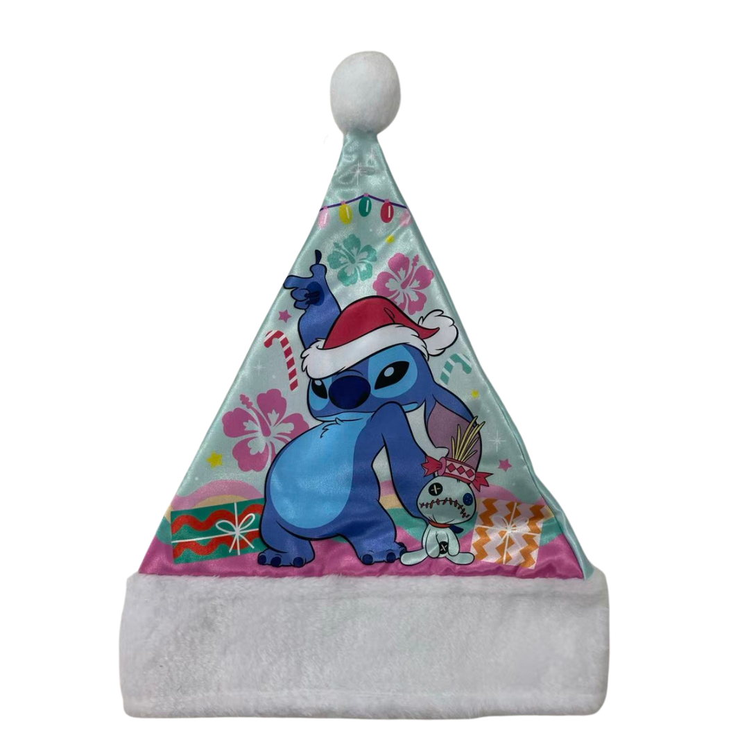 Disney Stitch Santa Hat