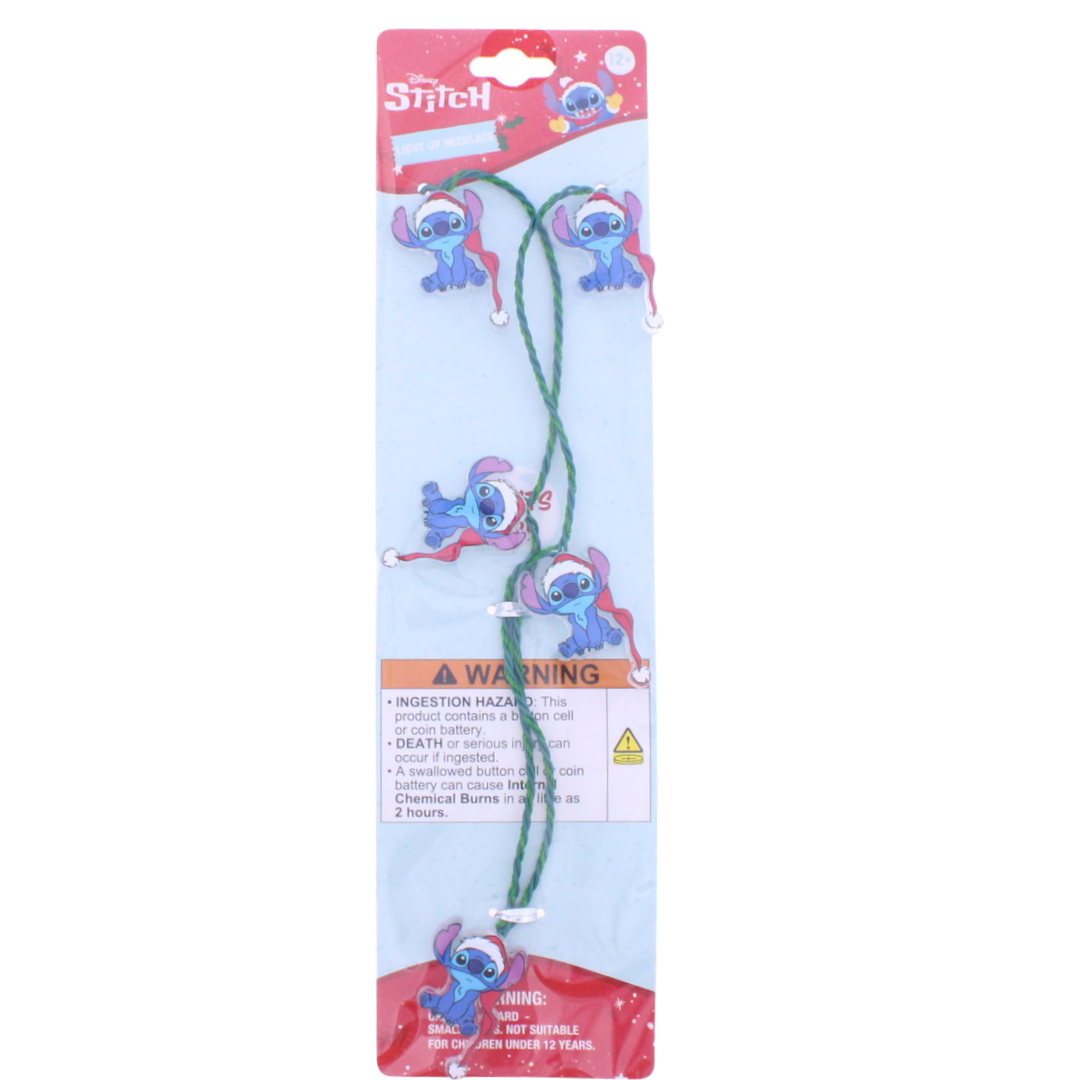 Disney Stitch Light-Up Christmas Necklace