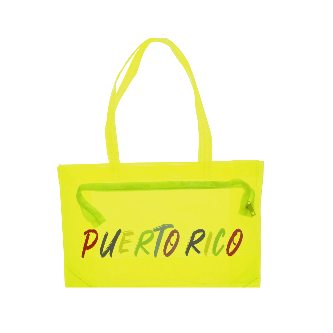 Puerto Rico Clear Tote
