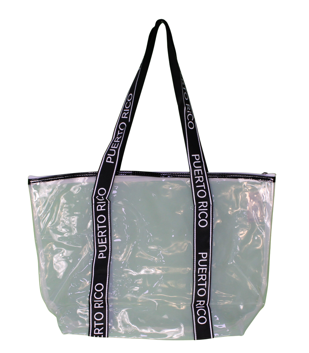 Puerto Rico Transparent Bag