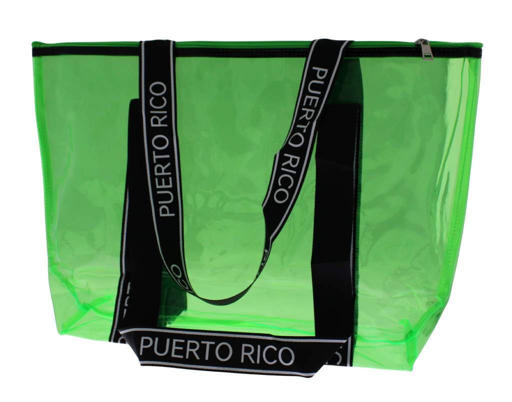 Puerto Rico Transparent Bag