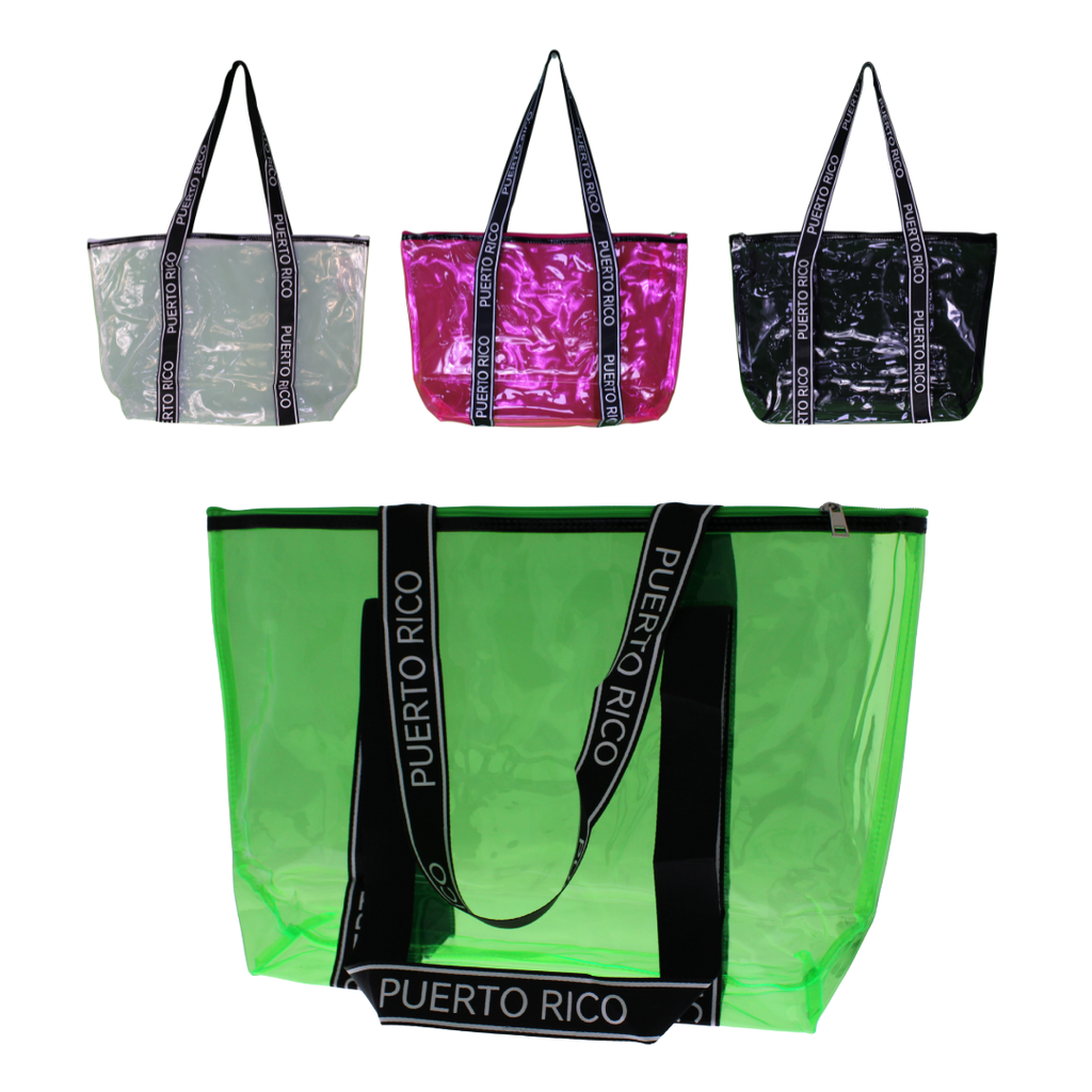 Puerto Rico Transparent Bag