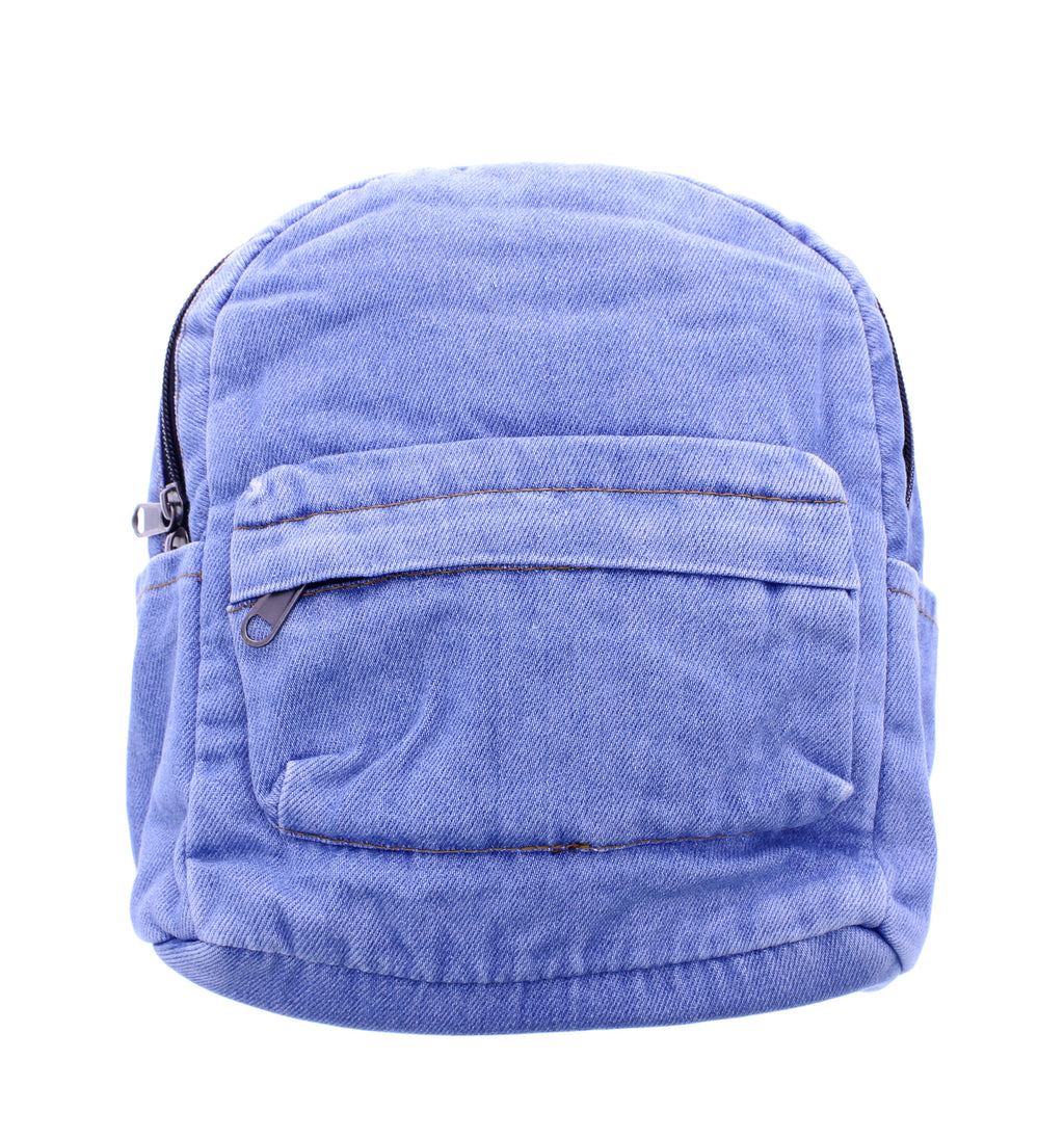 Small Denim Backpack