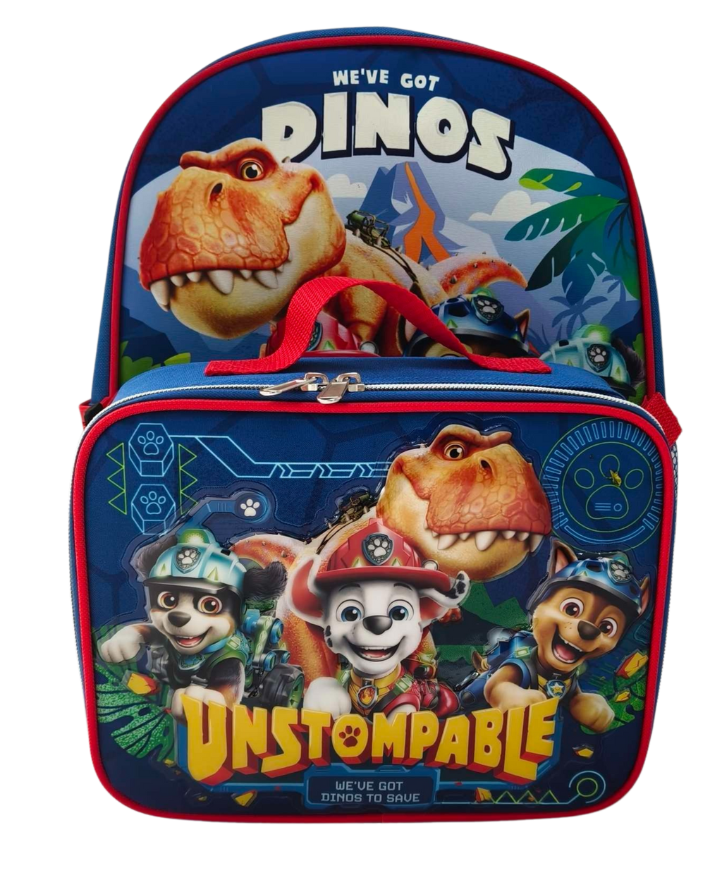 14" Paw Patrol Backpack + Lunchkit