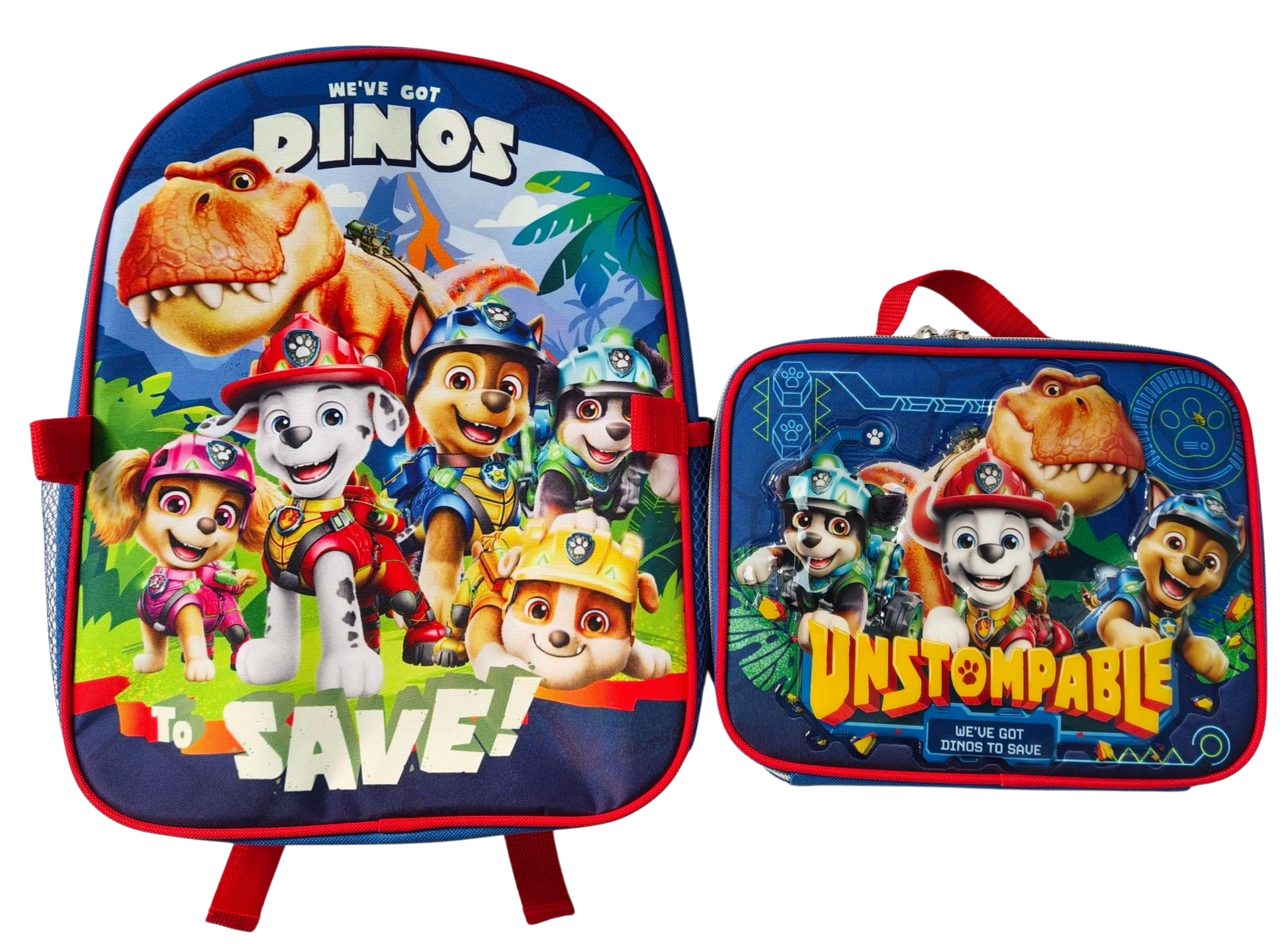 14" Paw Patrol Backpack + Lunchkit