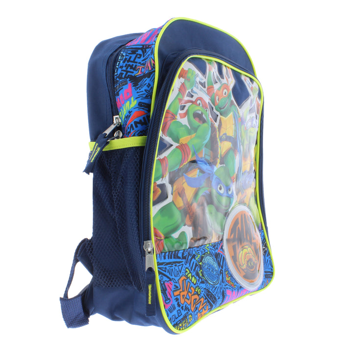 15" TMNT Team Turtle Backpack