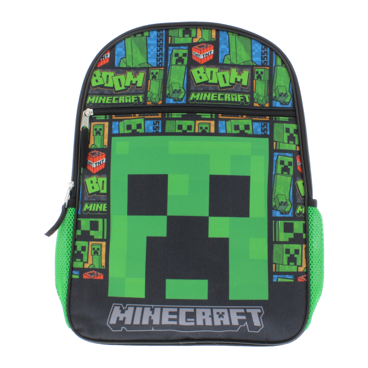 Minecraft Creeper Backpack TNT 5 Piece Set Lunch Box Pencil Case Bottle One  Size | eBay