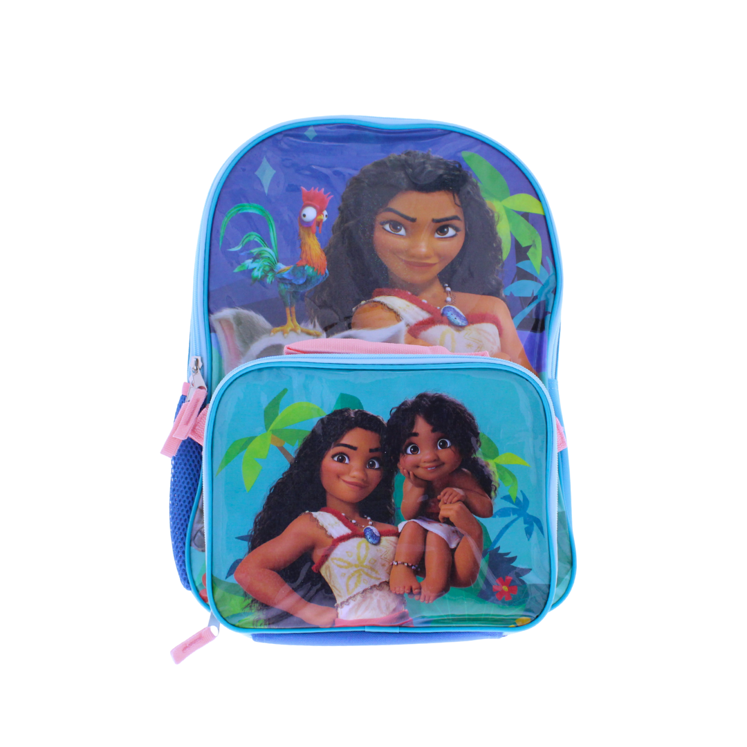 16” Moana Backpack with Lunch kit