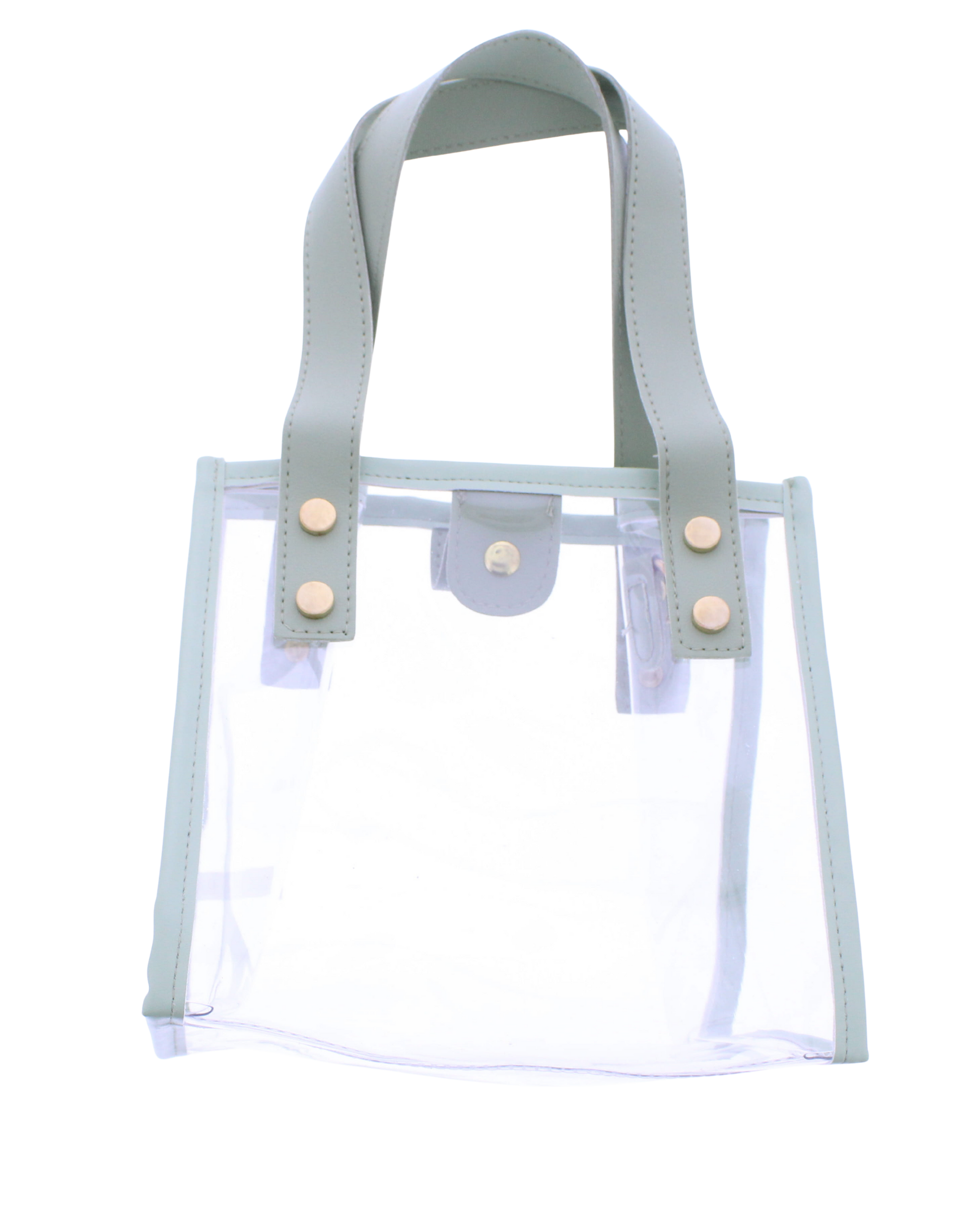 Clear Bucket Bag