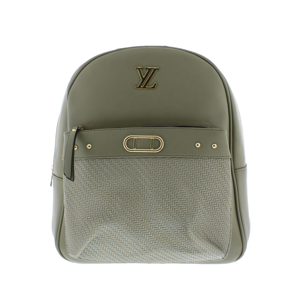 Medium Synthetic Leather Backpack