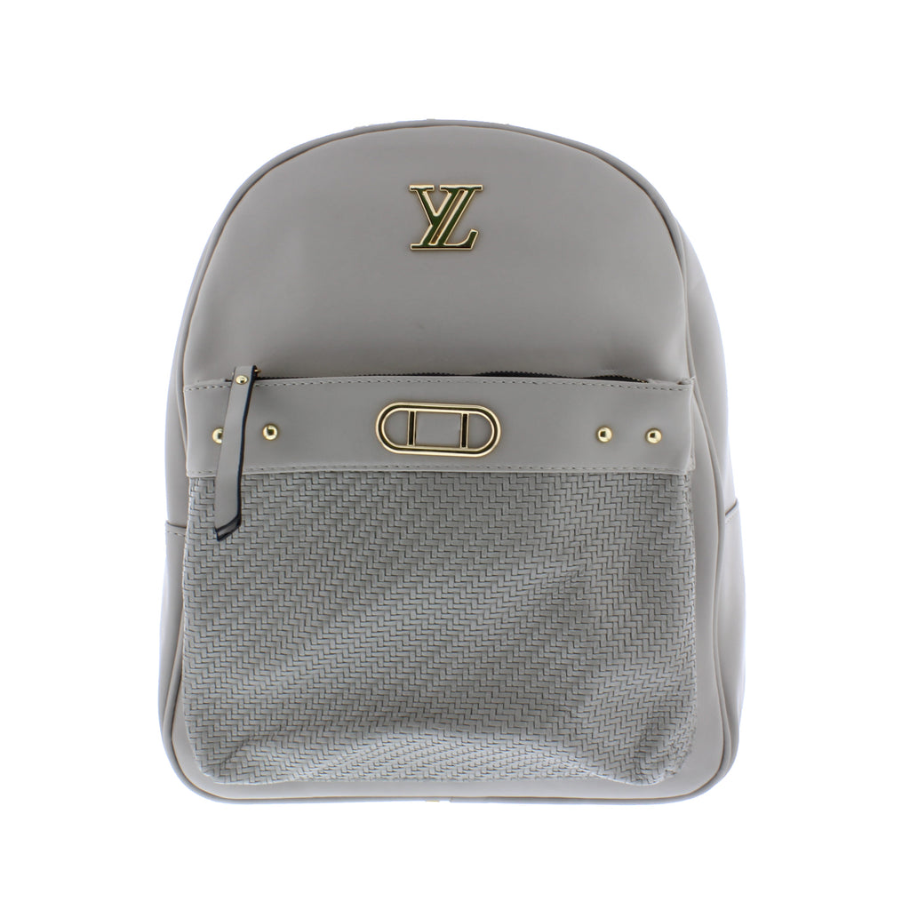 Medium Synthetic Leather Backpack