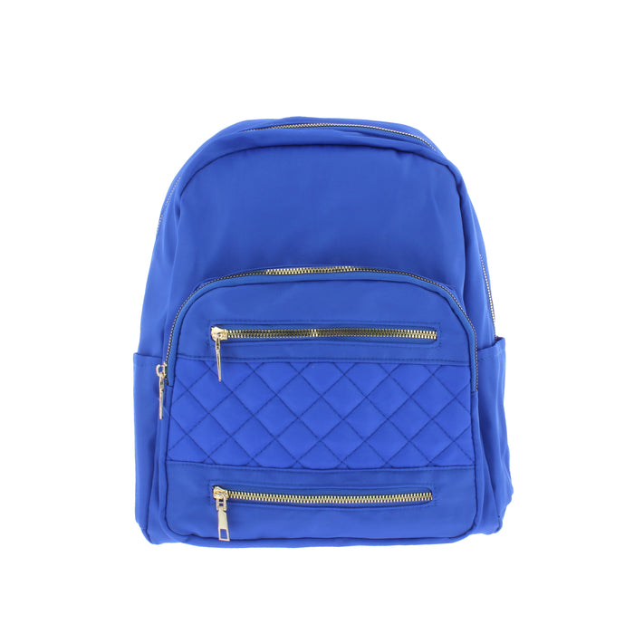 12" Three Pocket Nylon Backpack