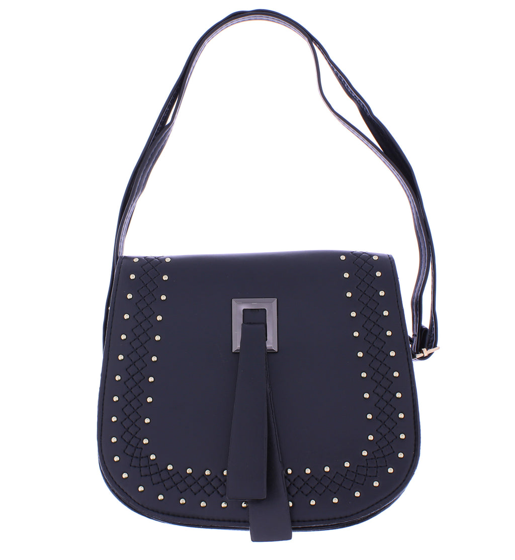 Small Studded Saddle Bag