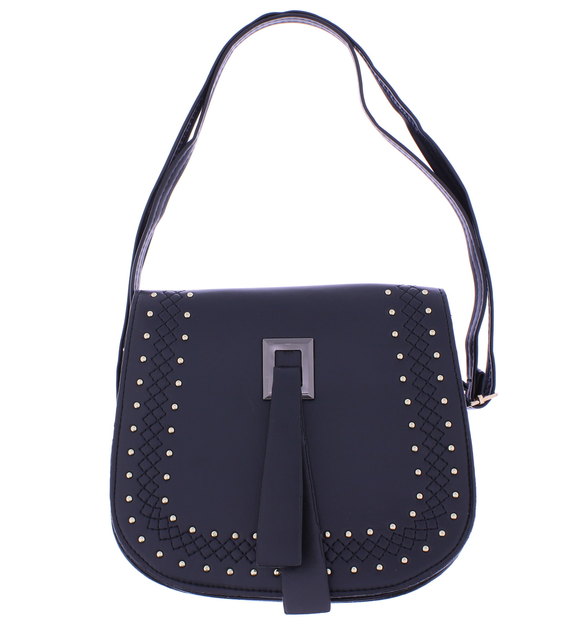 Small Studded Saddle Bag