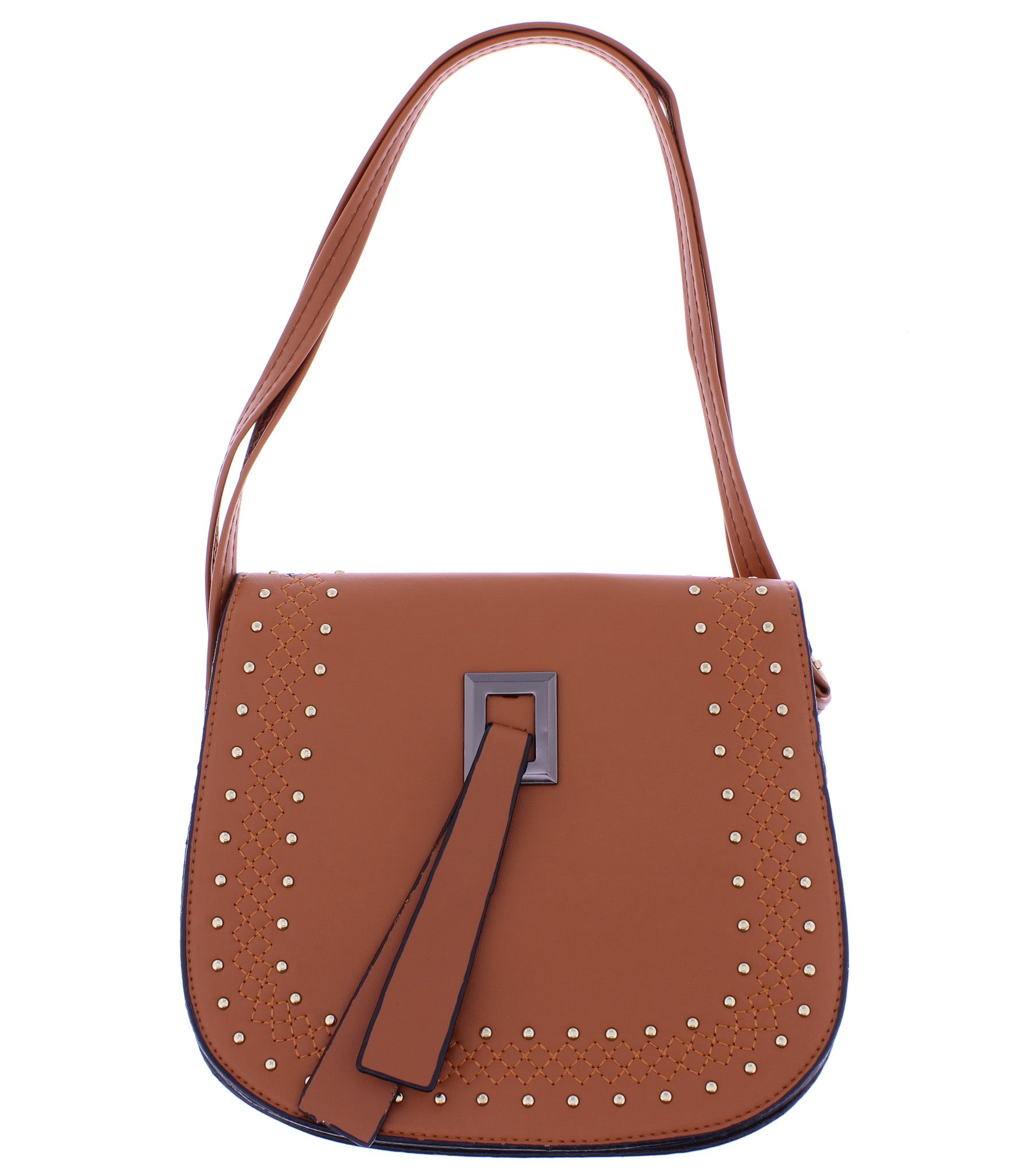 Small Studded Saddle Bag