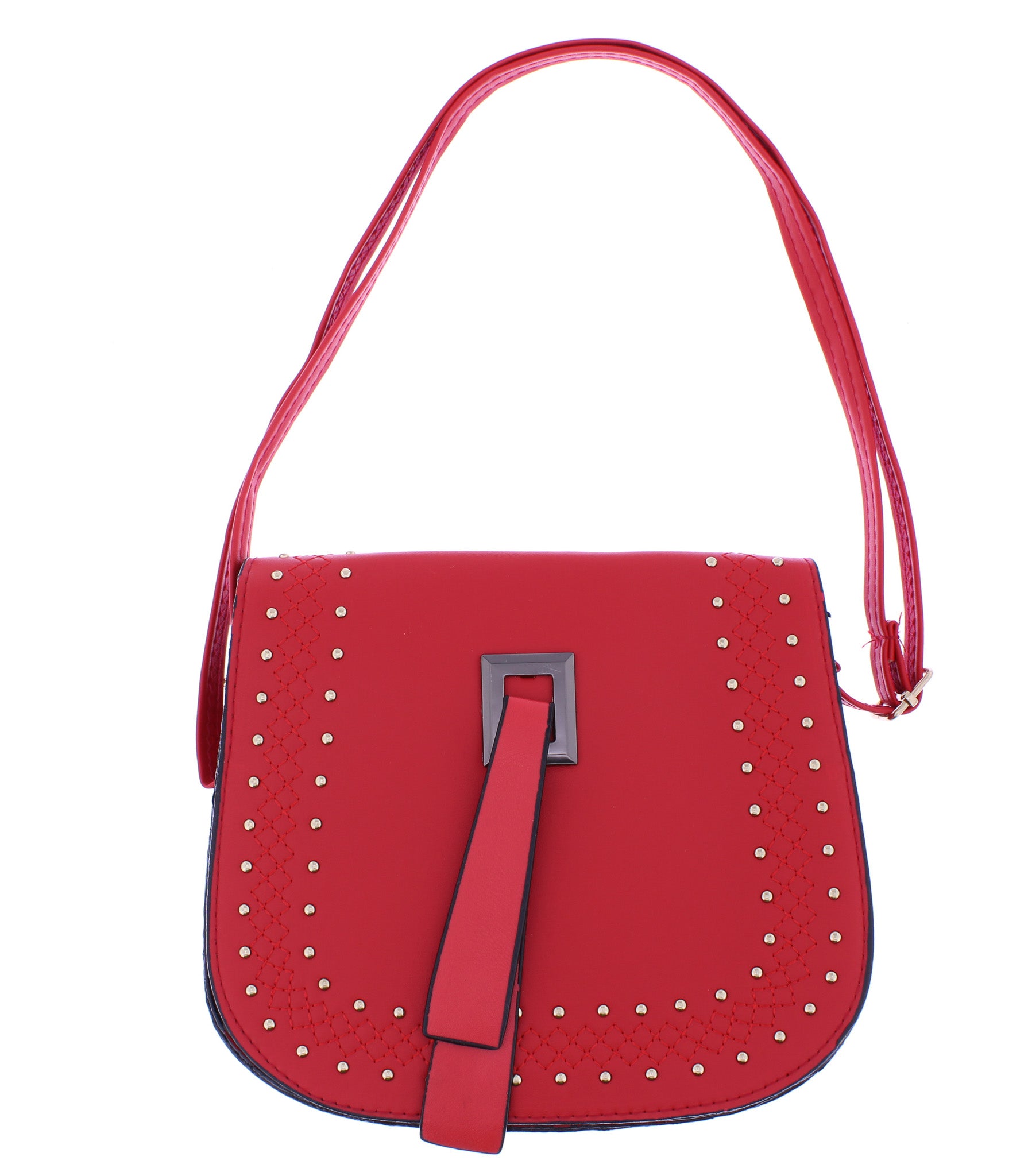 Small Studded Saddle Bag