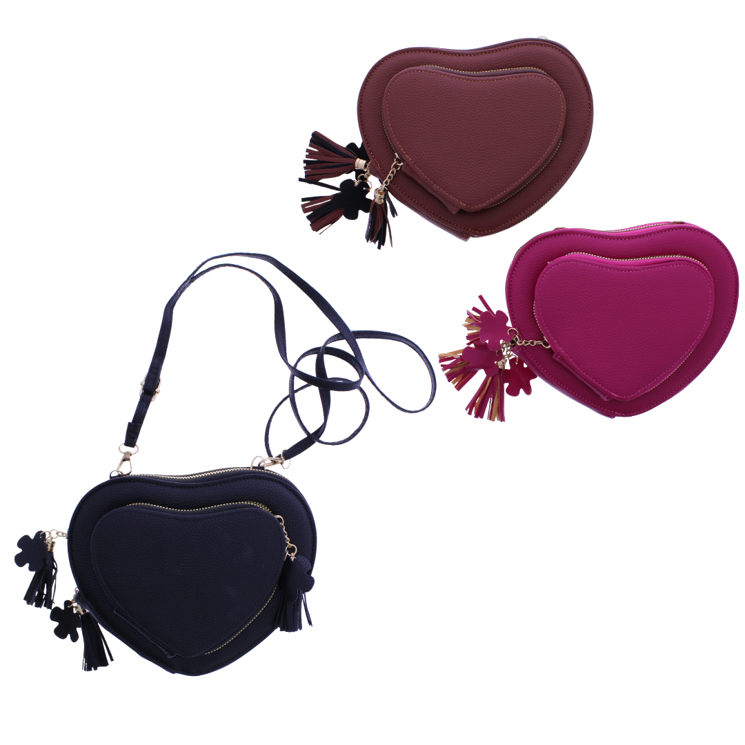 Heart Shaped Crossbody Bag