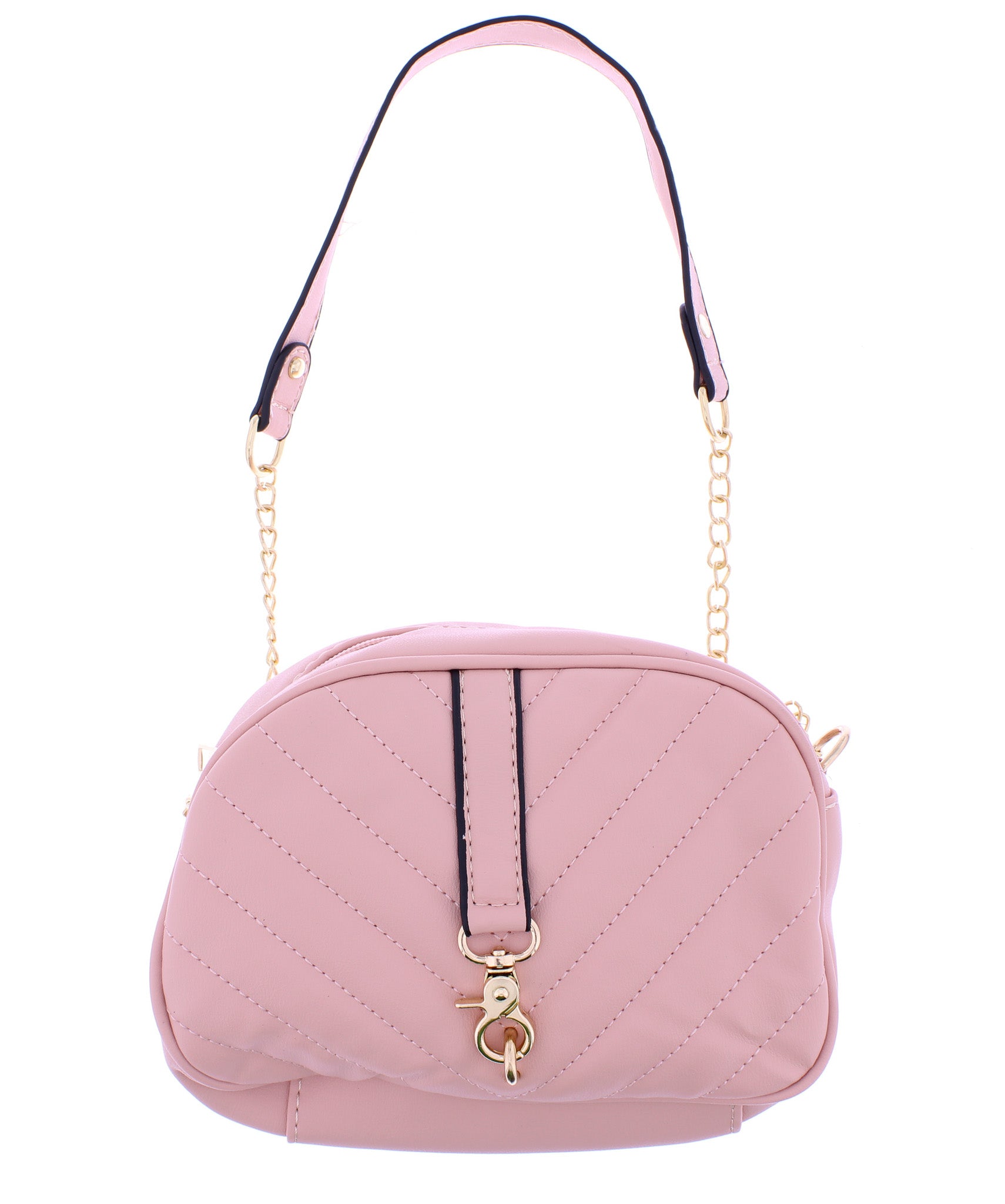 Oval Purse with Chain Strap