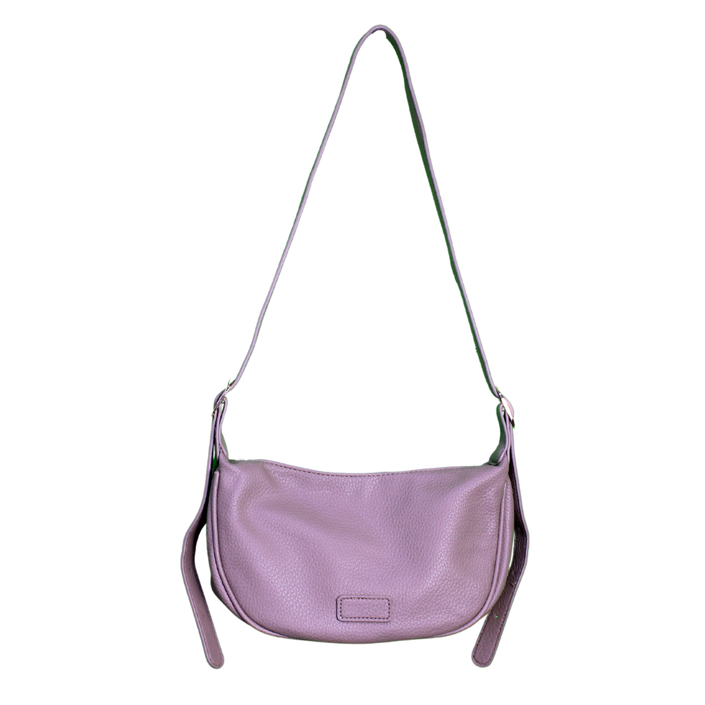 Pebbled Faux Leather Hobo Bag