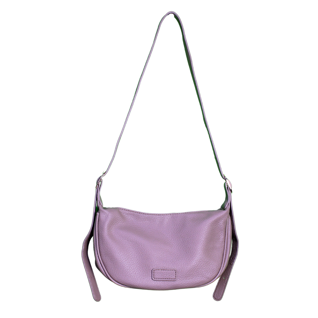 Pebbled Faux Leather Hobo Bag