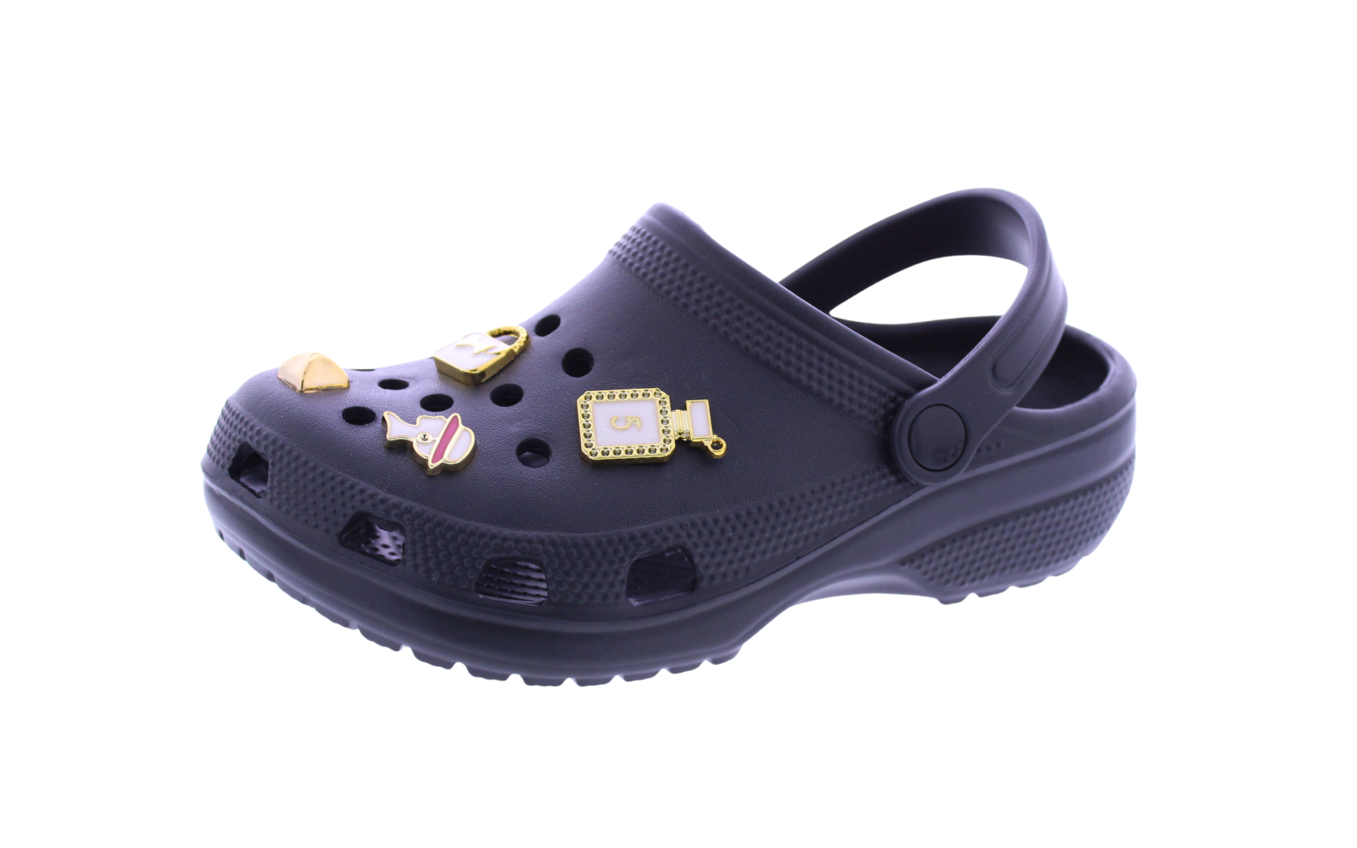 Kids Clog with Metal Charms