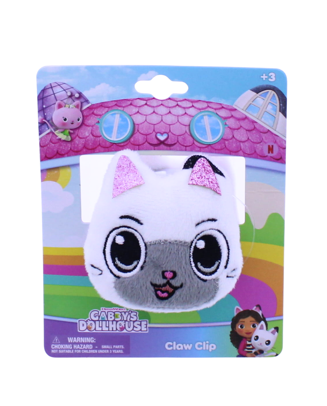 Gabby's Dollhouse Plush Claw Clip