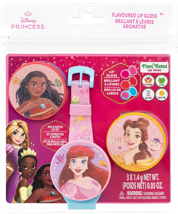 Disney Princess Lip Gloss "Watch" Set