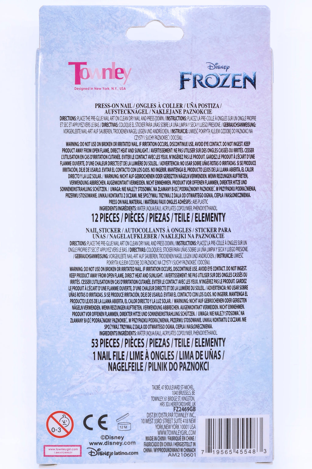 Frozen Nail Set